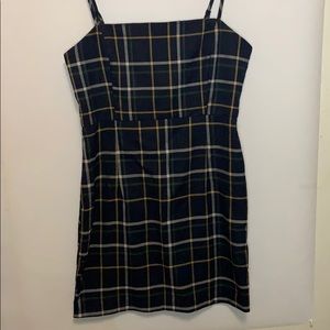 Plaid Mini Dress